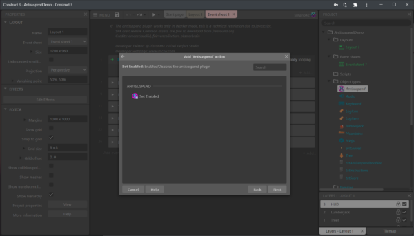 Antisuspend Plugin for Construct 3 – Ensure Your Game Runs Continuously - Image 5