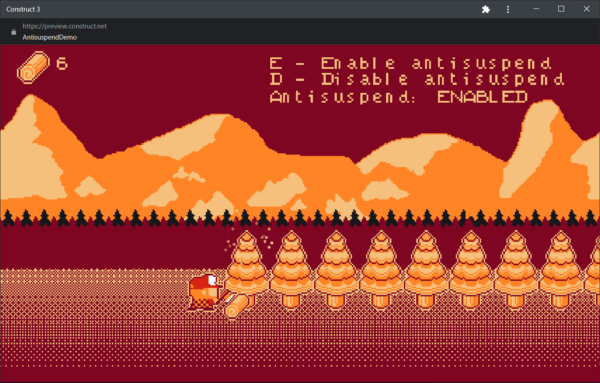 Antisuspend Plugin for Construct 3 – Ensure Your Game Runs Continuously - Image 2