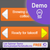 List Spinner Demo